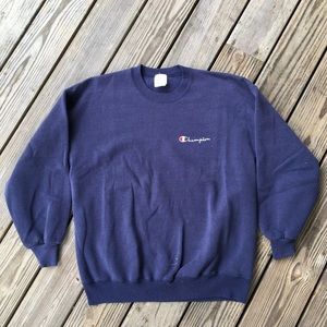 Vtg champion spellout sweatshirt size xl